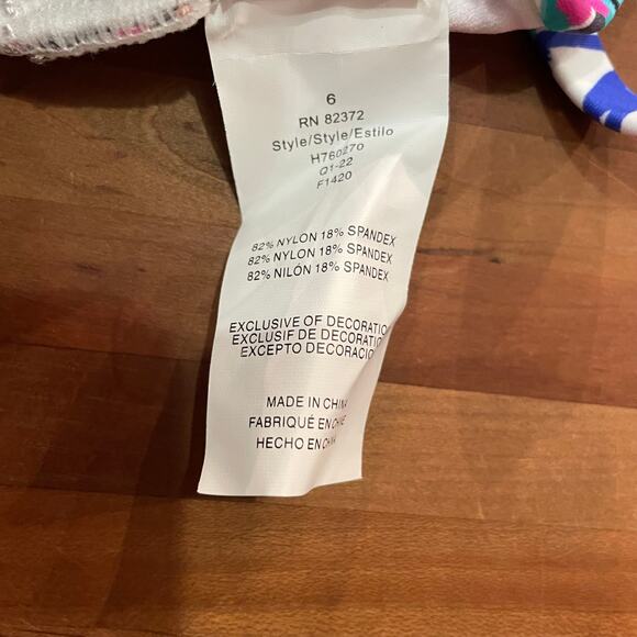 Island Escape Women's Printed Gemini Underwire Tankini Top 6 - Picture 8 of 10